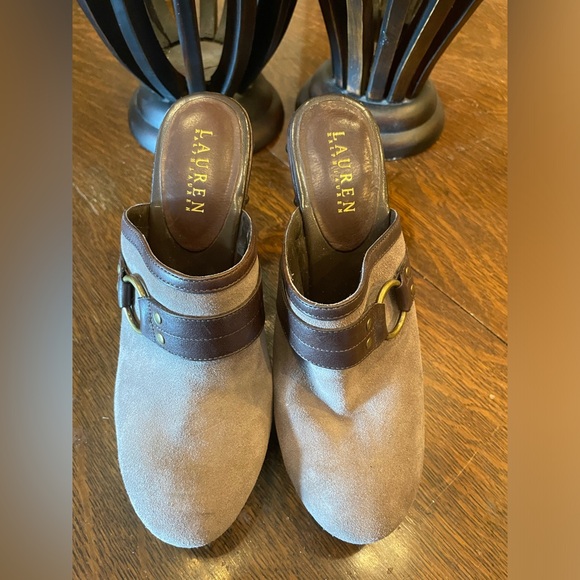 Ralph Lauren clog heels. Size 8.5 - Picture 2 of 6